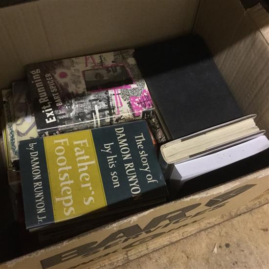 Box of books - Chandler 1sts , detective fiction